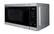 Angle Zoom. Sharp - 1.1 cu ft Stainless Countertop Microwave with 1000 watts - Silver.