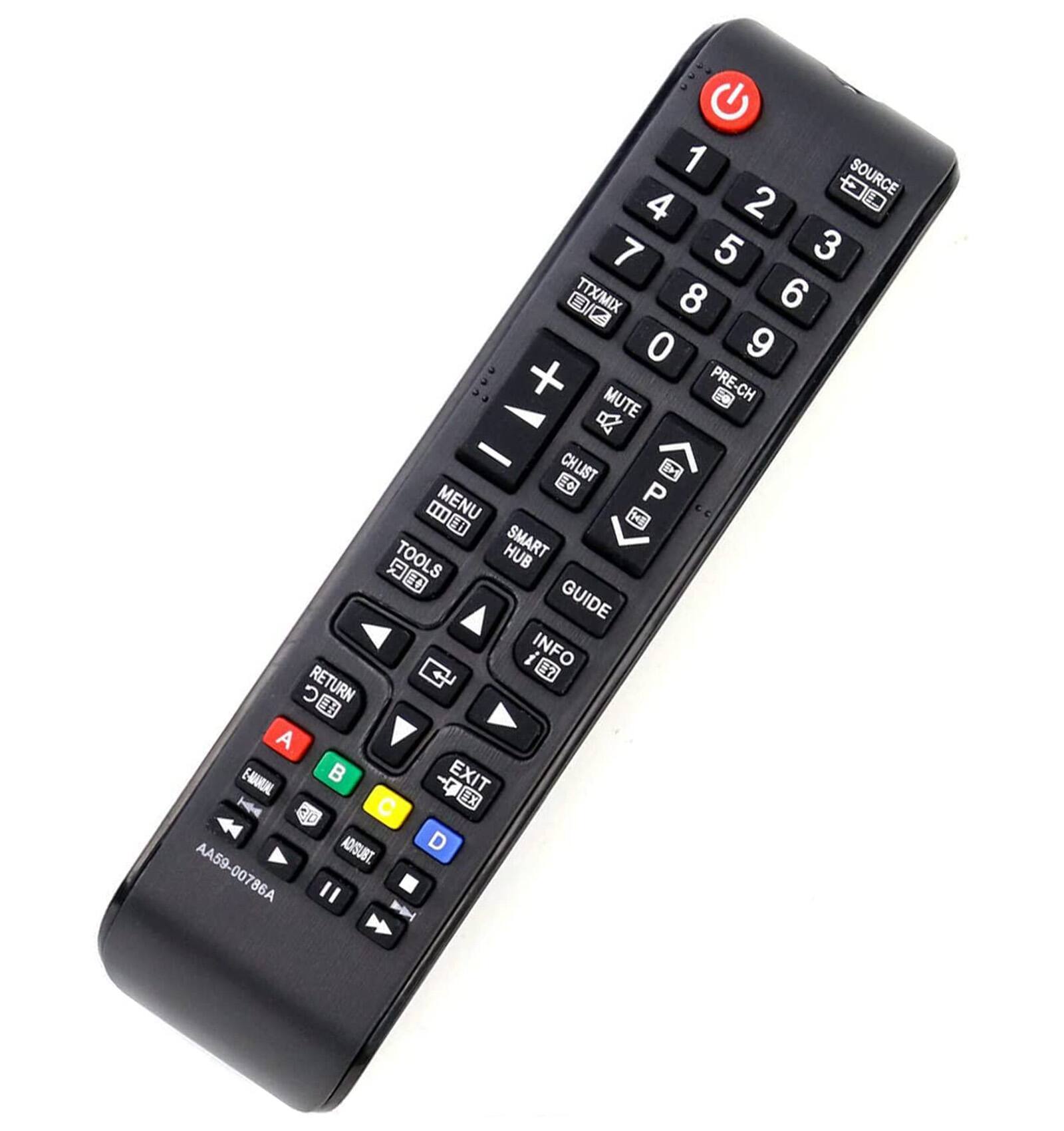 1 SOURCE 2 3 4 5 6 7 8 9 0 TTX/MIX + MUTE PRE-CH CHLIST FC MENU P ED TOOLS HUB SMART SEC GUIDE INFO RETURN A E-ANALOG EXIT EX H CD C ADJUST D AA59-00786A