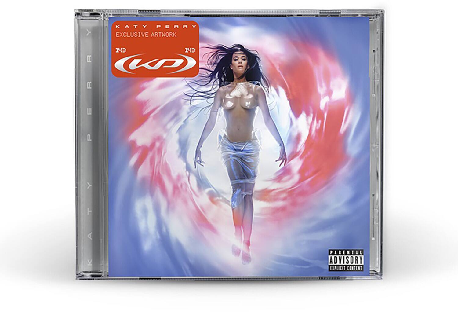 KATY PERRY  
EXCLUSIVE ARTWORK  

143  
143  

PARENTAL ADVISORY  
EXPLICIT CONTENT