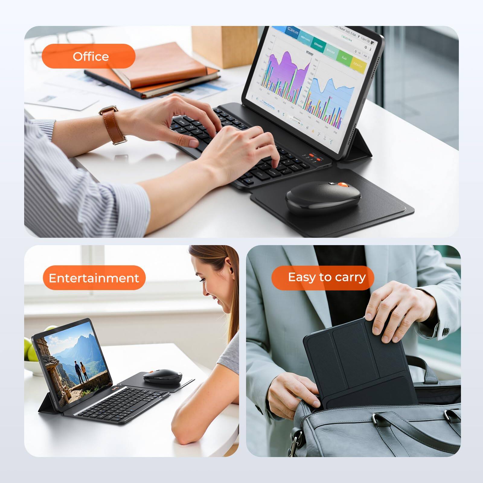 Office  
Entertainment  
Easy to carry