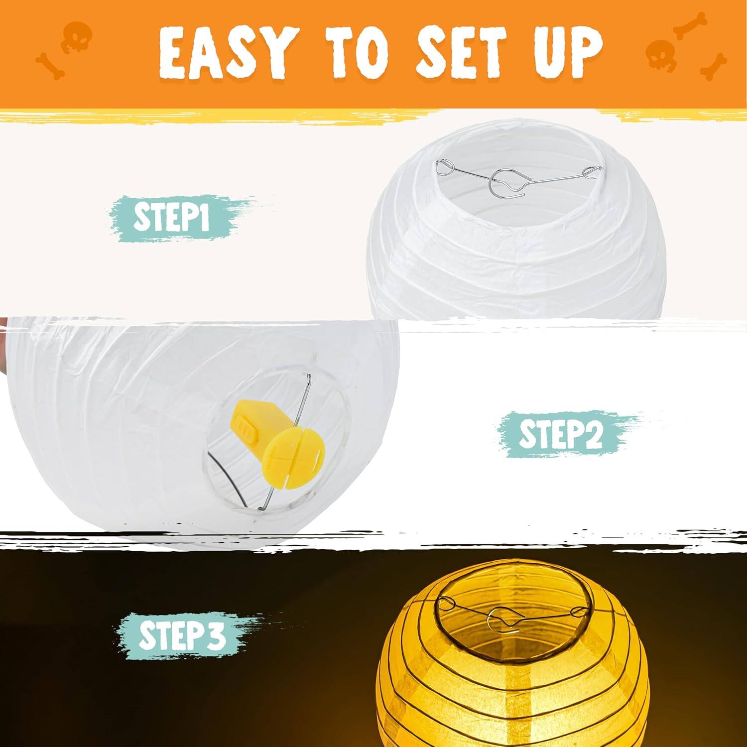 EASY TO SET UP  
STEP 1  
STEP 2  
STEP 3