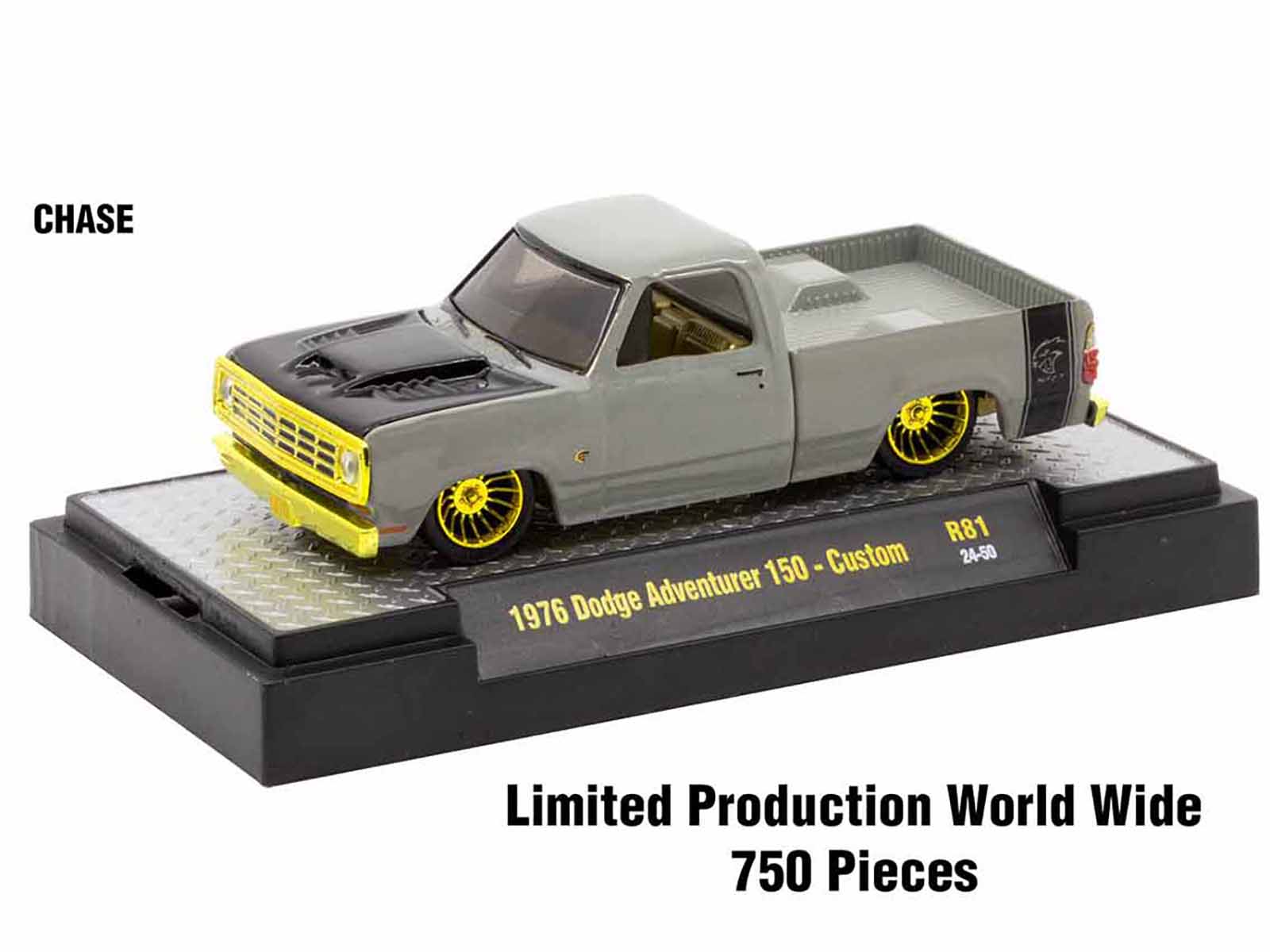 CHASE  
R81 Custom 24-50  
1976 Dodge Adventurer 150 - Custom  
Limited Production World Wide  
750 Pieces