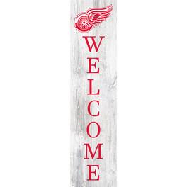 Fan Creations - Detroit Red Wings 48'' Welcome Leaner - Multicolor