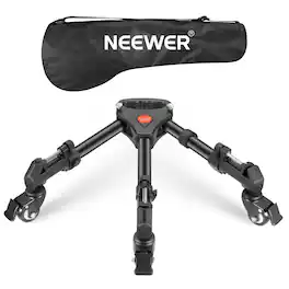 Neewer - Heavy-Duty Tripod Dolly Wheels - 33lb Capacity with 2" Rubber Wheels for Camera & Lights