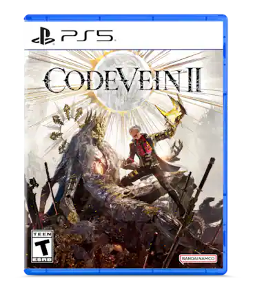 PS5
CODE VEIN II
TEEN T ESRB
BANDAI NAMCO - T (Teen 13+)