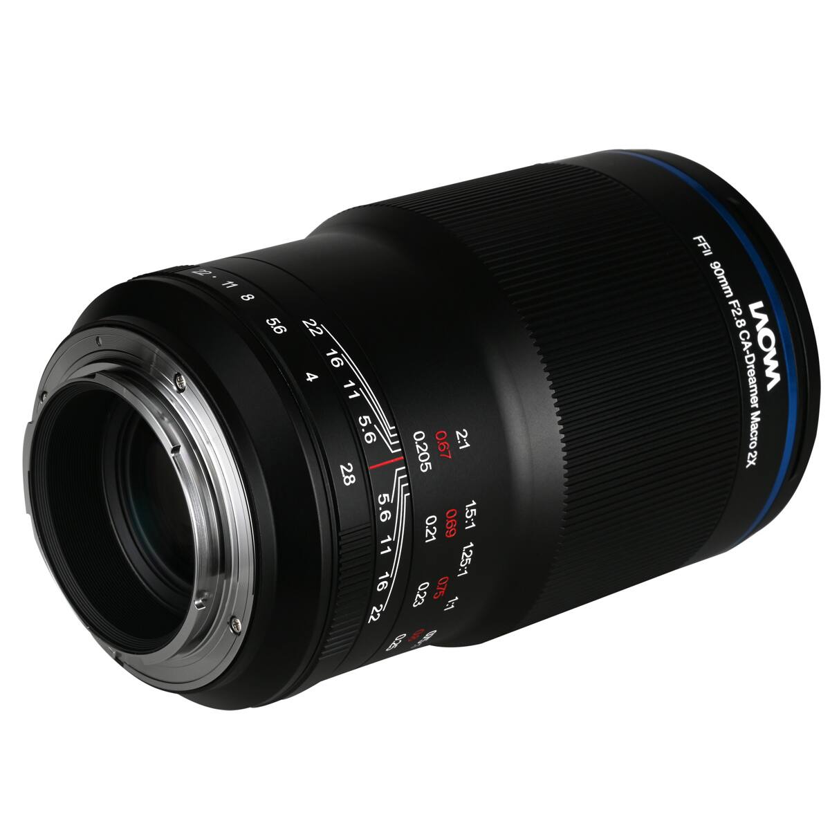 2 11 8 5.6 22 16 4 11 5.6 0.67 2:1 28 0.205 5.6 1.5:1 0.21 690 11 1.25:1 16 075 0.23 1 22 02 I FF 90mm F2.8 CA-Dreamer IVOW Macro 2X