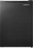 Front. Insignia™ - 2.7 Cu. Ft. Mini Fridge with Door Storage and ENERGY STAR Certification - Black.