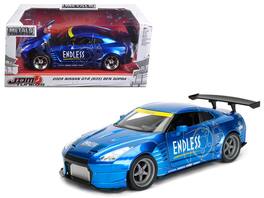 2009 Nissan GT-R (R35) Ben Sopra JDM Tuners 1/24 Diecast Model Car by Jada - Blue