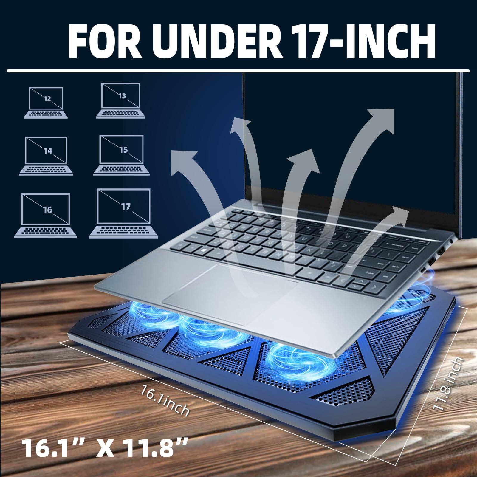 FOR UNDER 17-INCH

12 13 14 15 16 17

16.1" X 11.8"