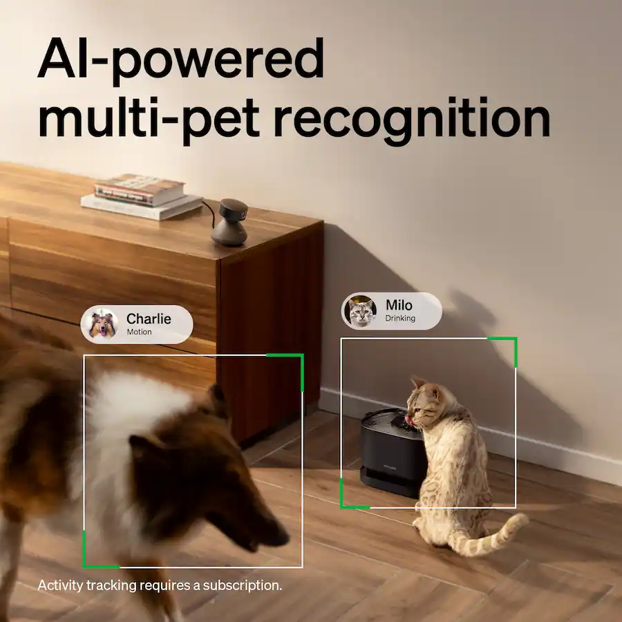 PETLIBRO Scout Smart AI Pet Security Camera – Multi Pet Recognition ...