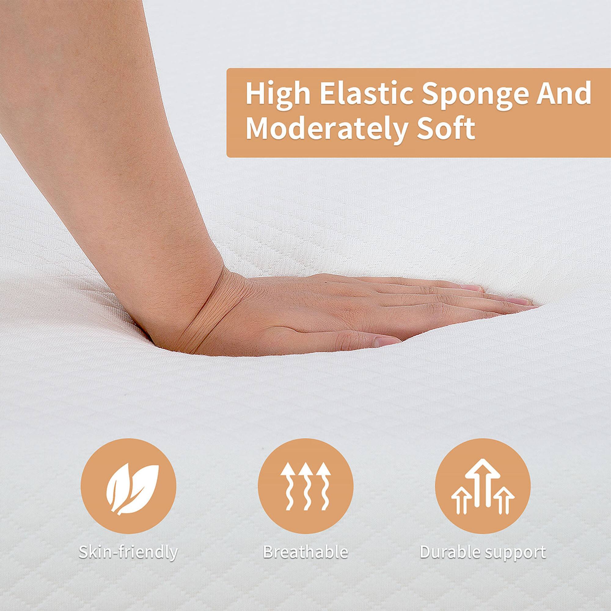 High Elastic Sponge And Moderately Soft

Skin-friendly
Breathable
Durable support
