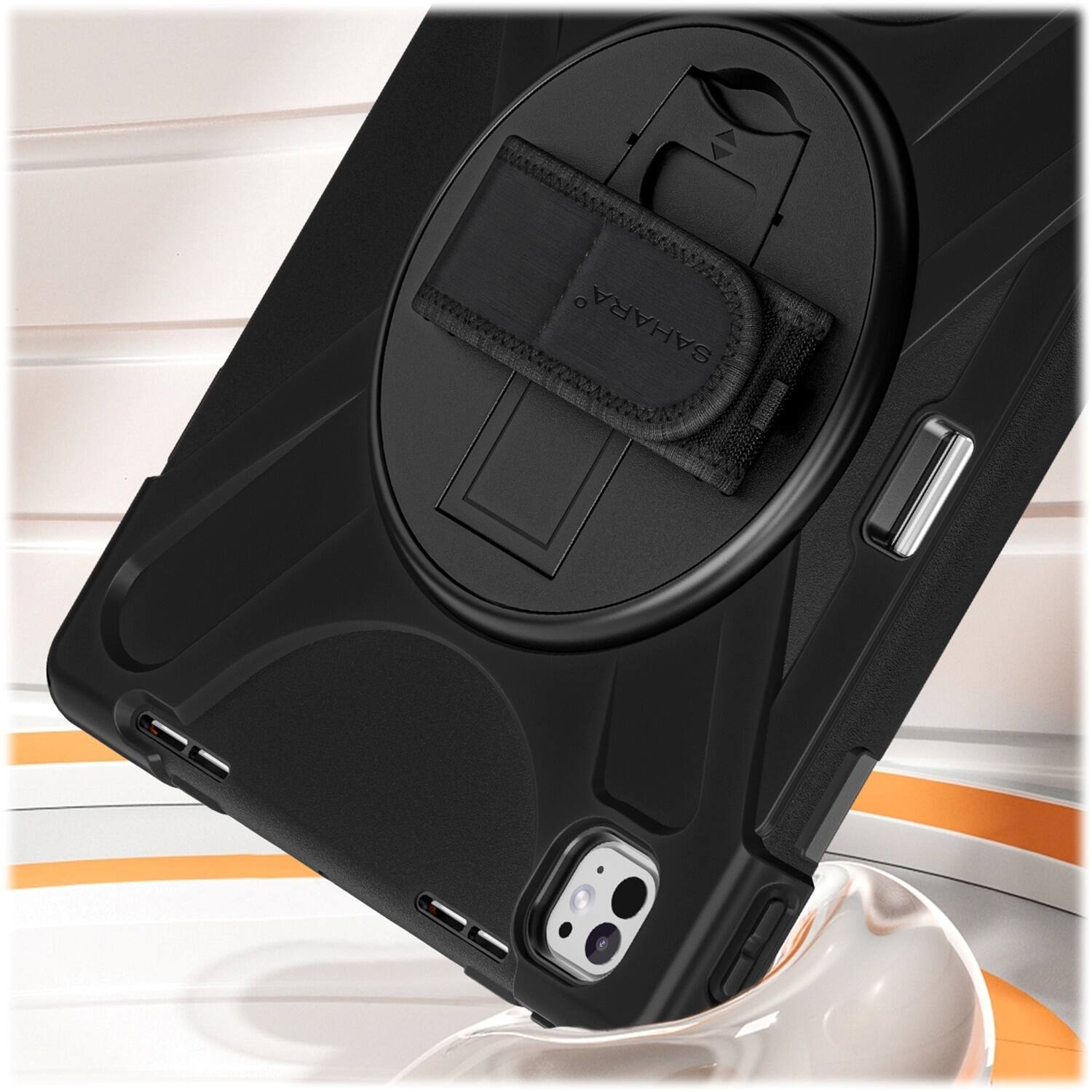 Alt View 15. SaharaCase - Raider-X Series Heavy-Duty Case for Apple iPad Pro (M4) 13" 2024 - Scorpion Black.