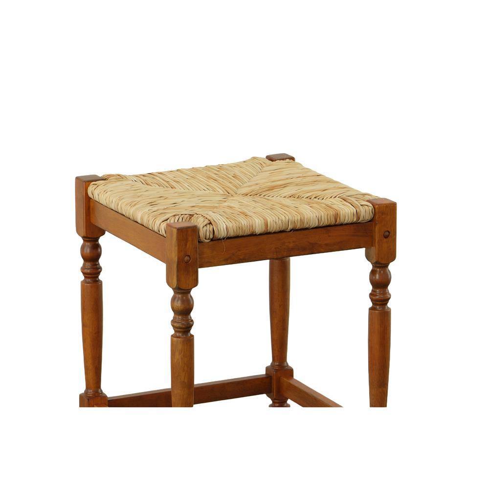 Alt View 2. Carolina Chair & Table - Hawthorne 29" Barstool - Walnut - Walnut, Natural.