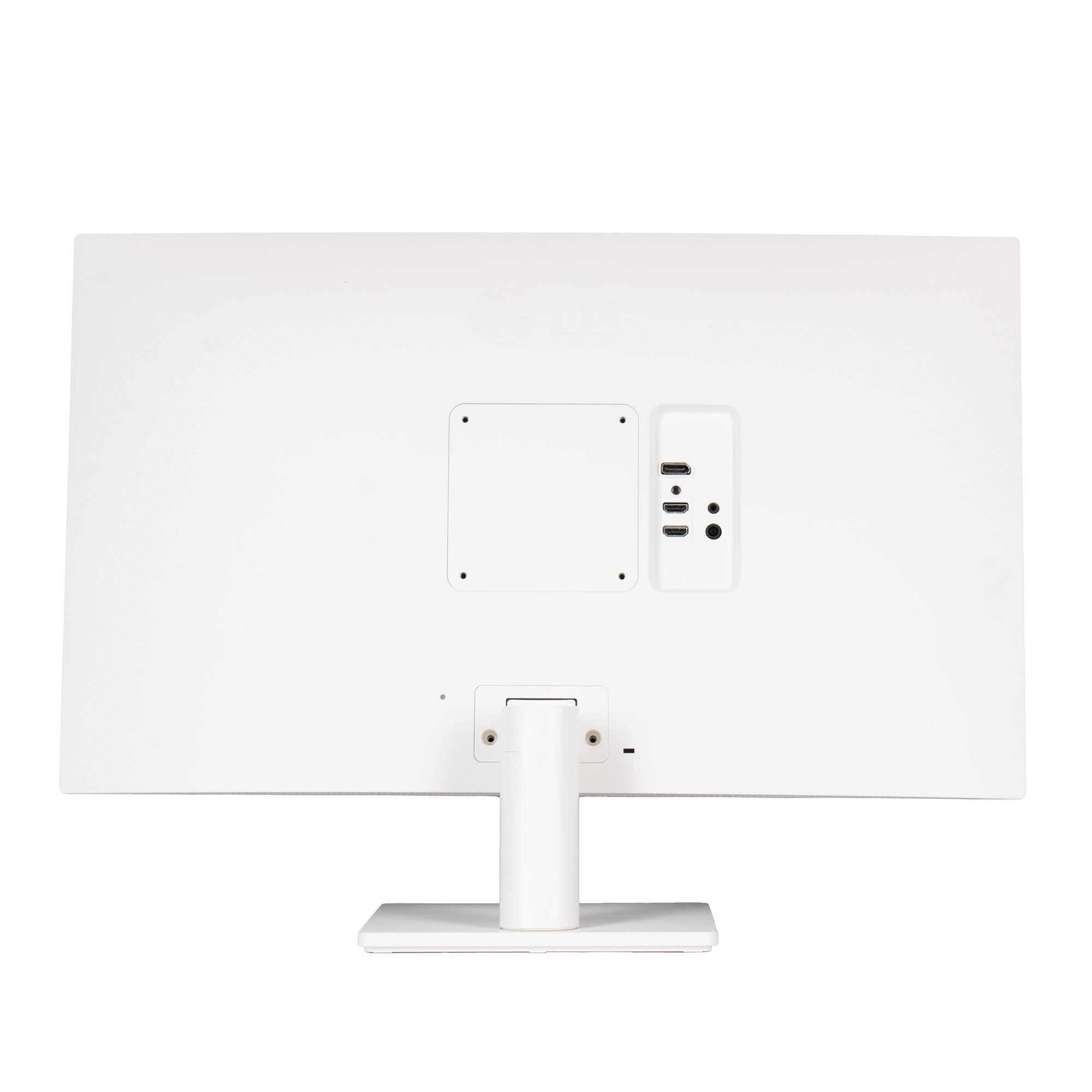 Alt View 4. LG - LG 27US500-W Ultrafine Monitor 27-Inch 4K UHD (3840x2160) HDR10 IPS Borderless Design Reader Mode Flicker Safe Switch Ap - White.