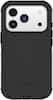 Front. OtterBox - Defender Series Pro Hard Shell for Apple iPhone 17 Pro - Black.