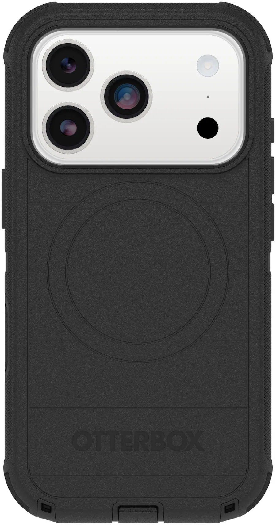 OtterBox - Defender Series Pro Hard Shell for Apple iPhone 17 Pro - Black