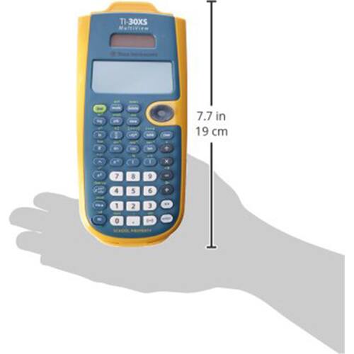 TI-30XS Multiview  
7.7 in / 19 cm  
A I I W  
7 8 9  
4 5 6  
1 2 3  
0 0-