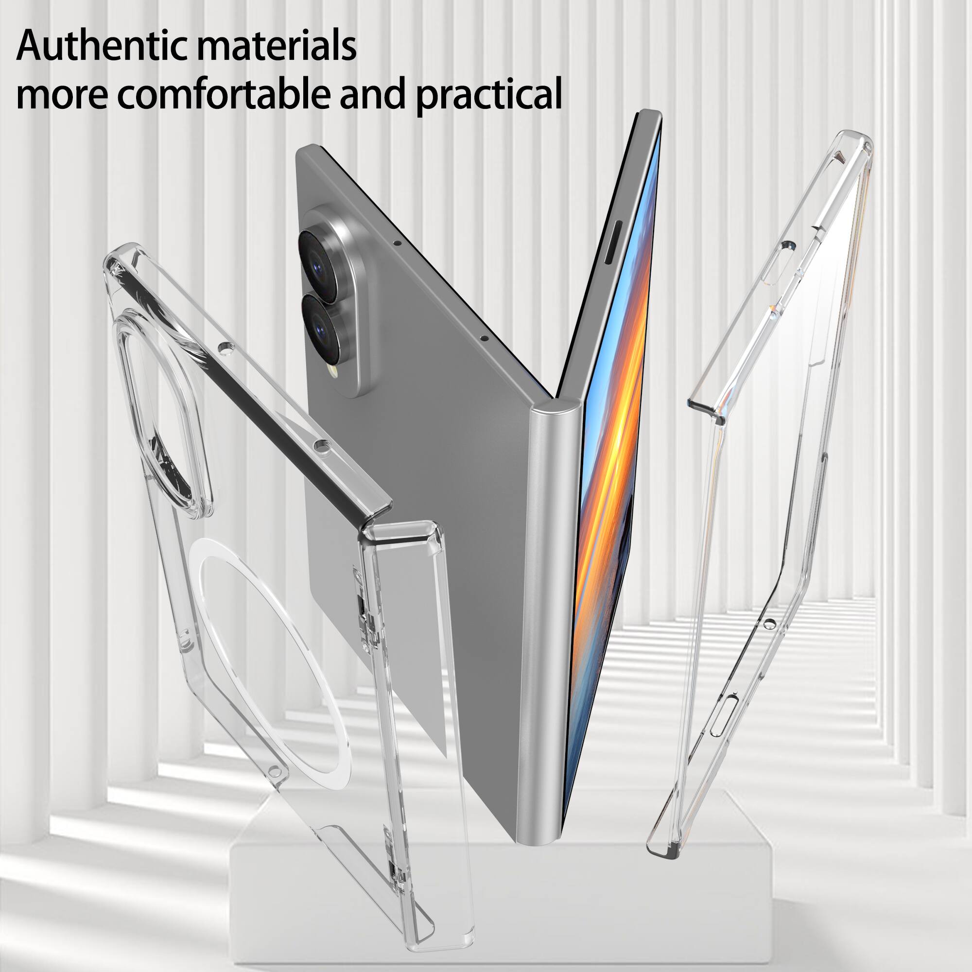Authentic materials more comfortable and practical