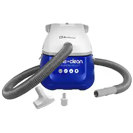 Koblenz - Designer Series Wet Dry Vacuum, Blowing Function, 3 Gallons, 1.75 Peak HP, 60 CFM, 11.6 ft Power Cord - Blue/White
