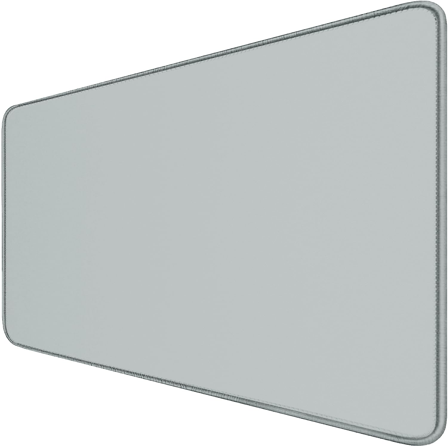 Front. Stylel Star - Large Extended Gaming Mouse Pad with Stitched Edges, (31.5X15.7In) Durable Non-Slip Natural Rubber Base, Waterproof C... - Grey.