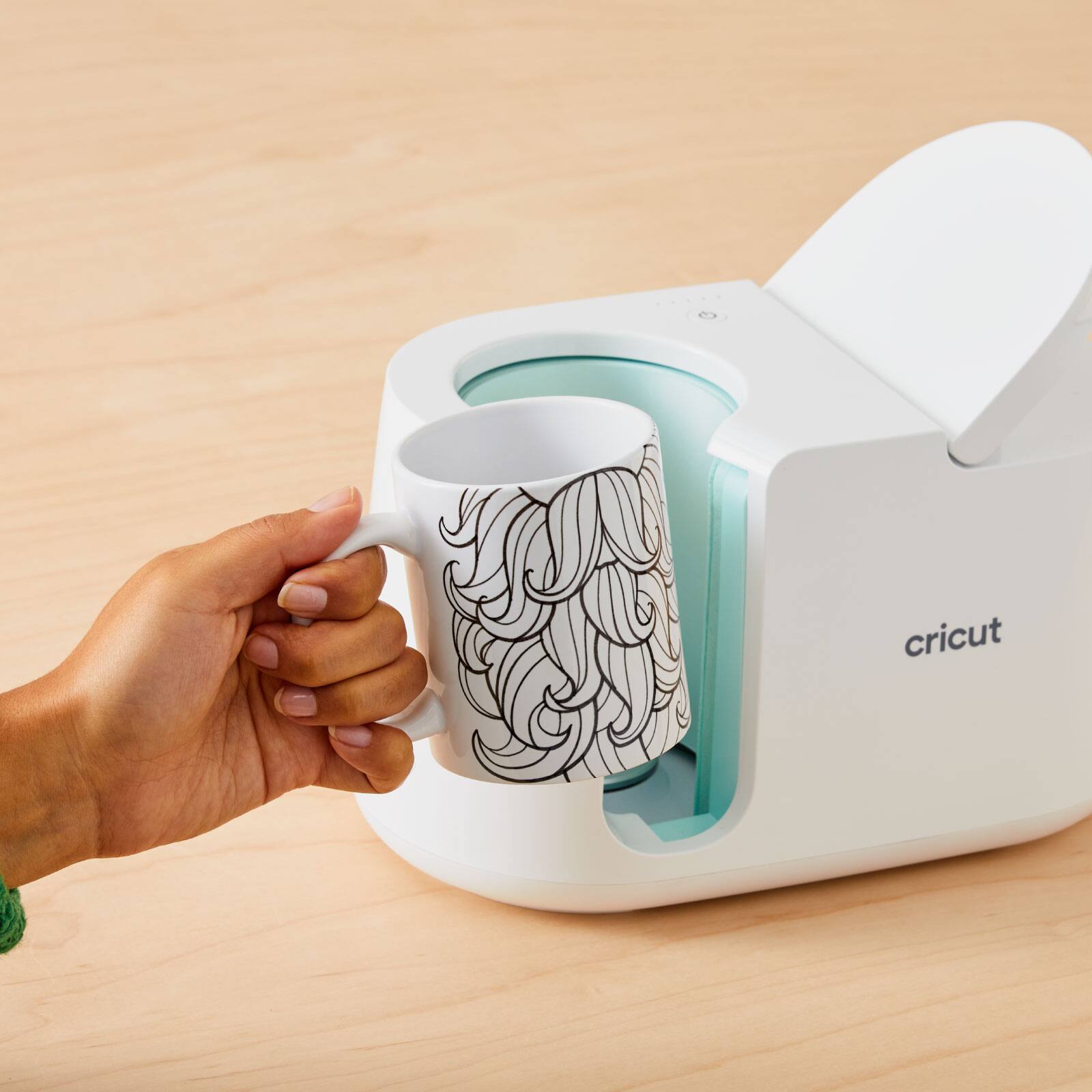 Alt View 5. Cricut - Mug Press Heat Press Machine with 12 Mugs Bundle.
