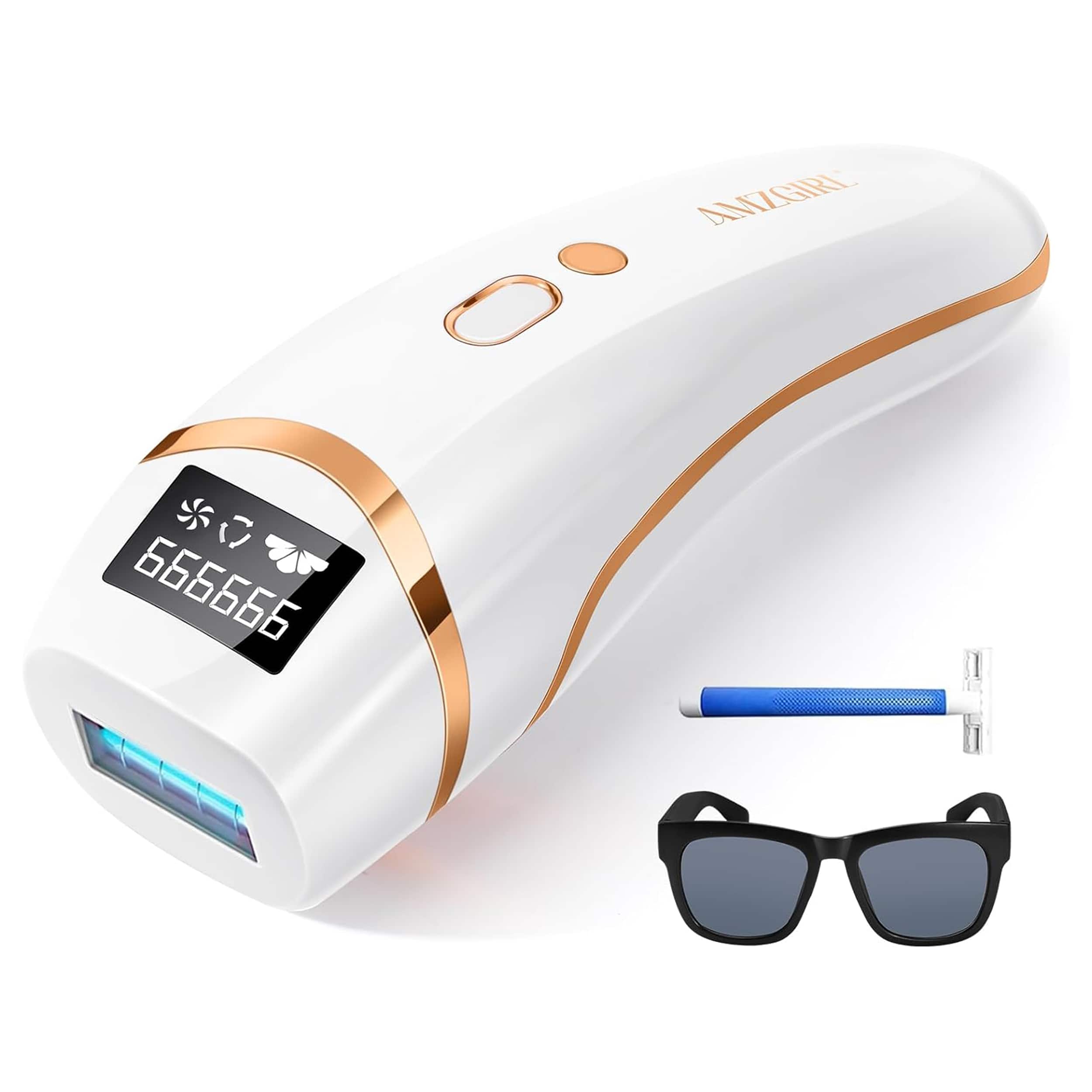 Trexonic - Laser Hair Removal for Women and Men, IPL Hair Removal 999,999 Flashes