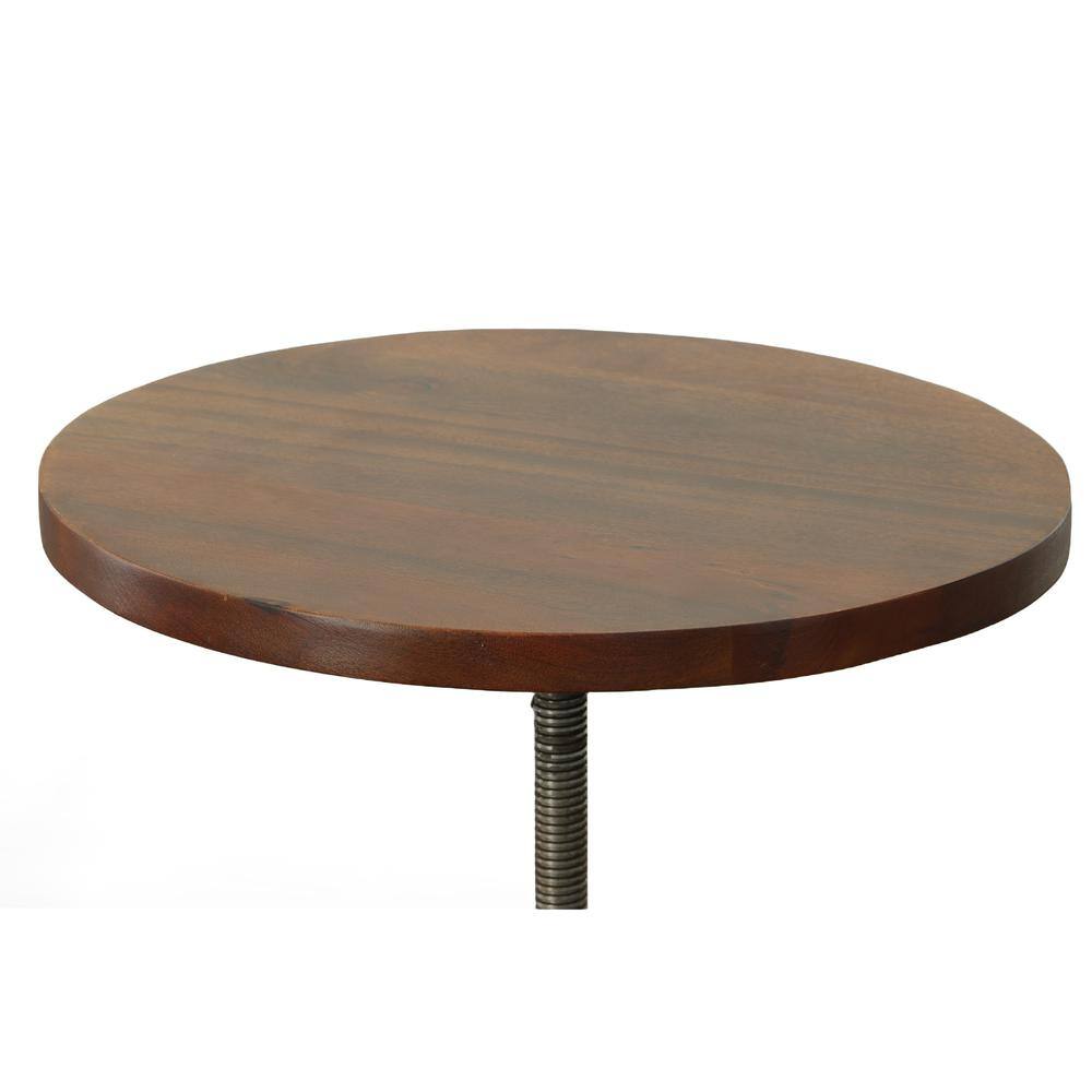 Carolina Chair & Table Colton Adjustable Vintage Table Chestnut Top ...
