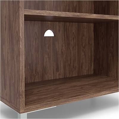 Alt View 1. Union & Scale - Essentials 3 Shelf 45"H Laminate Bookcase, Espresso - Espresso.