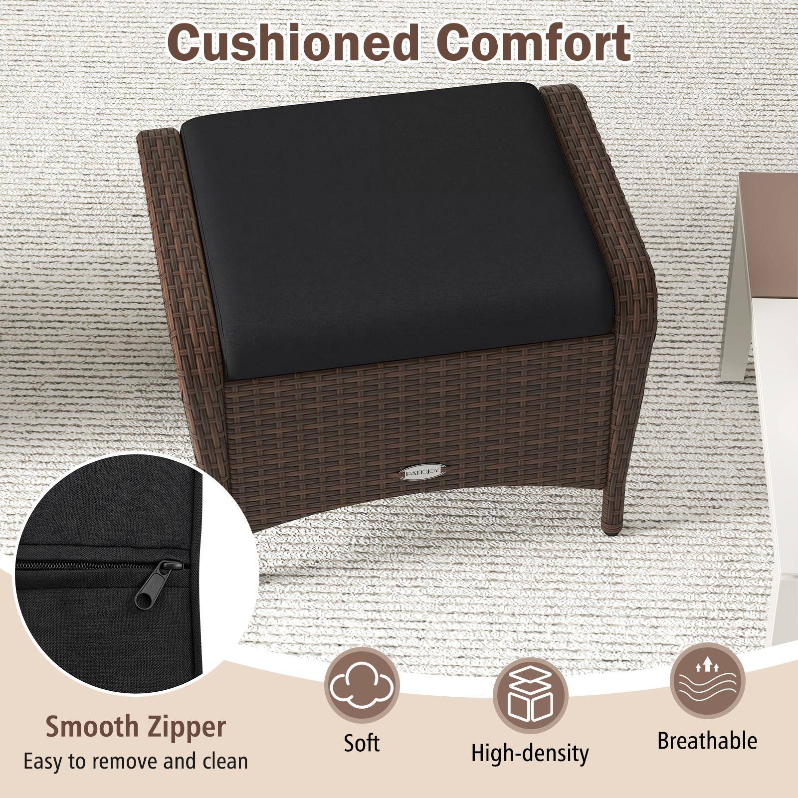 Cushioned Comfort  
Smooth Zipper  
Easy to remove and clean  
Soft  
High-density  
Breathable