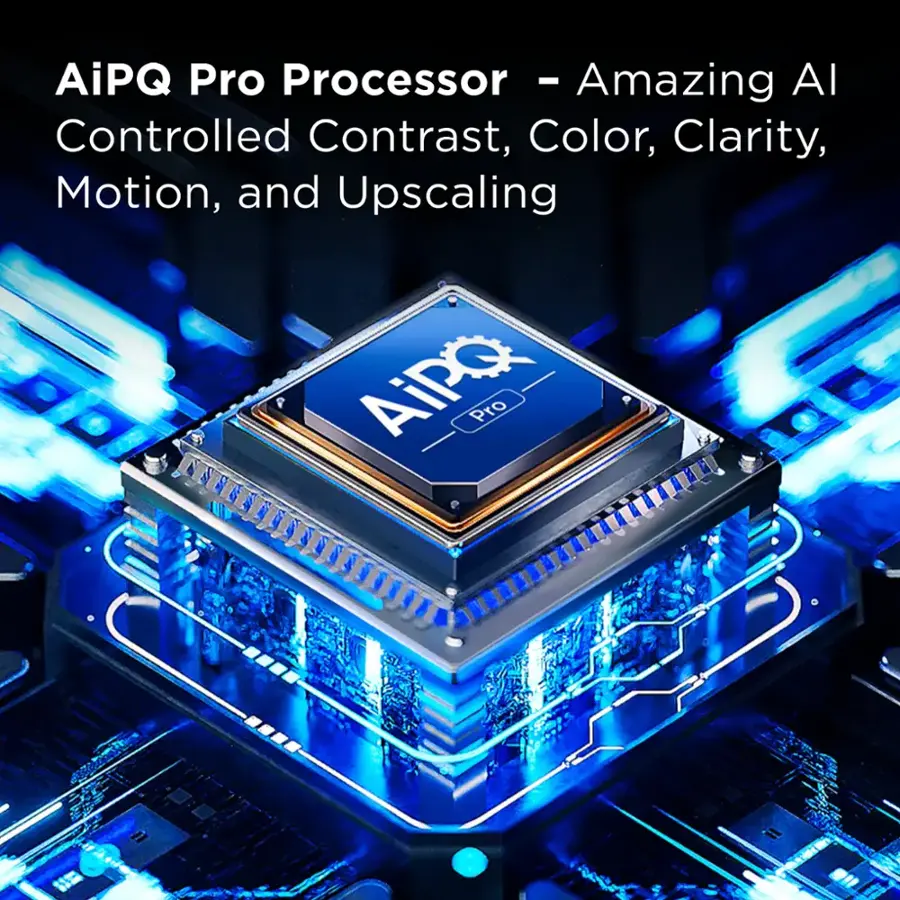 AiPQ Pro Processor - Amazing AI Controlled Contrast, Color, Clarity, Motion, and Upscaling AiRQ Pro