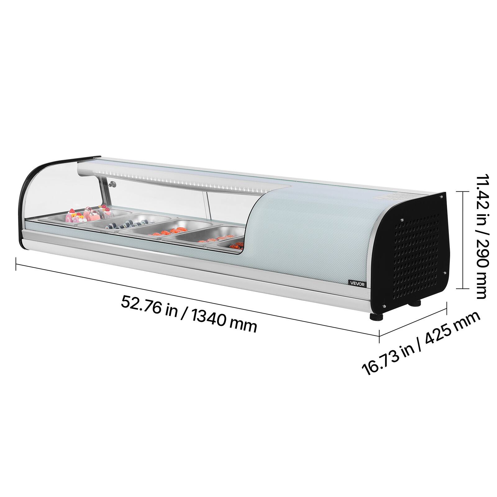 405  
52.76 in / 1340 mm  
11.42 in / 290 mm  
16.73 in / 425 mm
