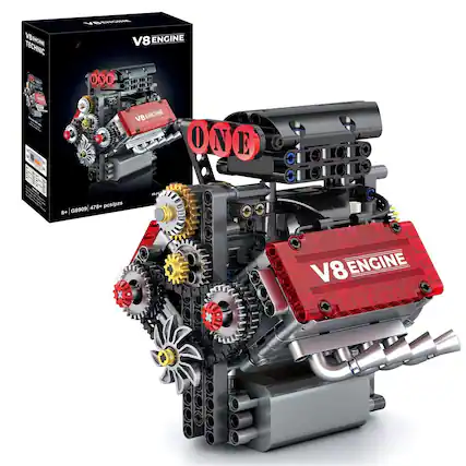 V8 ENGINE TECHNIC
V8 ENGINE
ONE
8+ | 68909 | 478 pcs/pzs