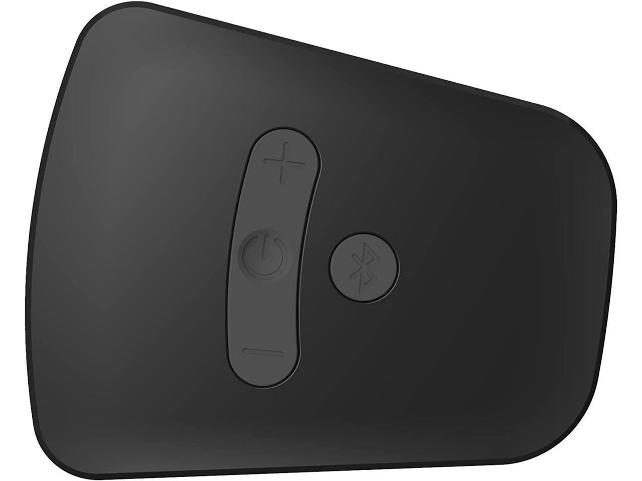 Alt View 2. Creative Labs - Creative Stage Air V2 2.0 Portable Bluetooth Sound Bar Speaker - 10 W RMS - Black - Desktop - 80 Hz to 20 kHz - Battery - Black.