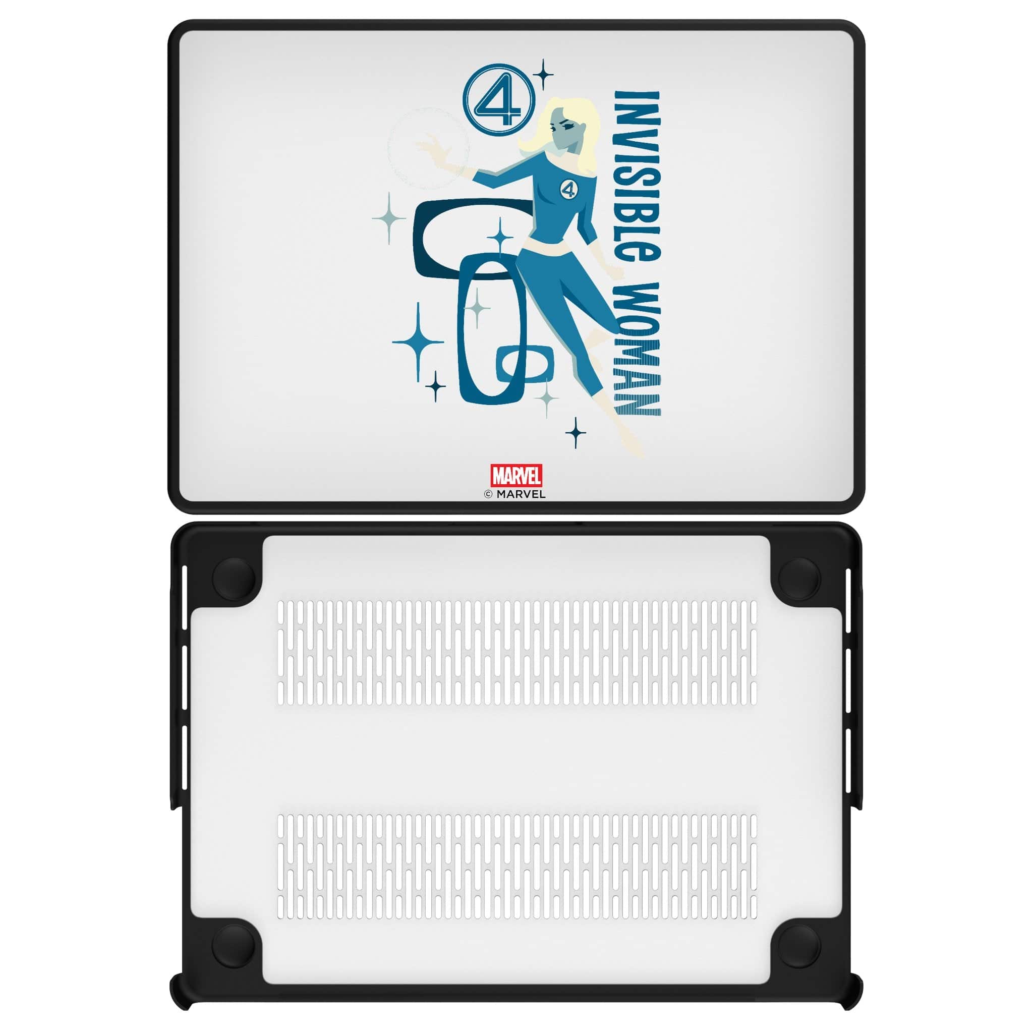 Keyscaper - Marvel Badge Laptop Case - Apple MacBook Pro (13-inch, 2020) - Invisible Woman