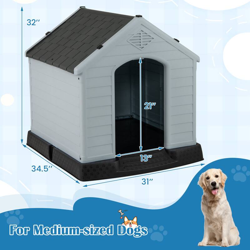 32"  
21"  
34.5"  
13" 31"  
For Medium-sized Dogs