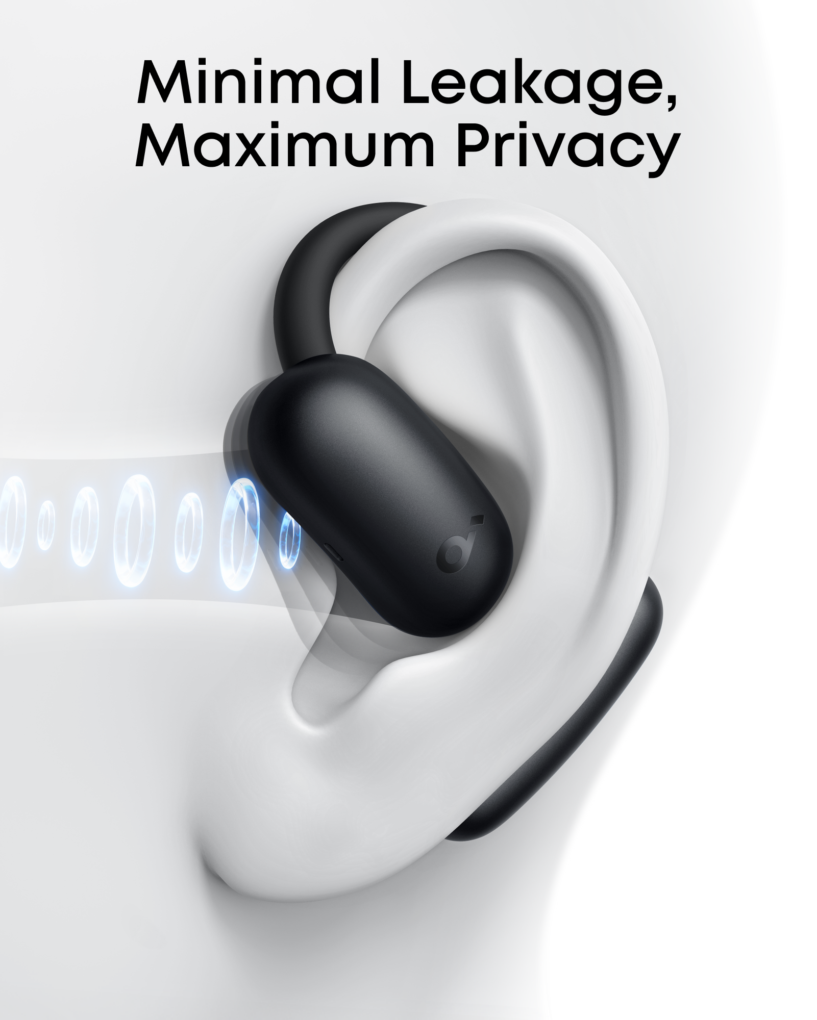 Soundcore by Anker AeroFit 2 Open Ear Headphones with Adjustable