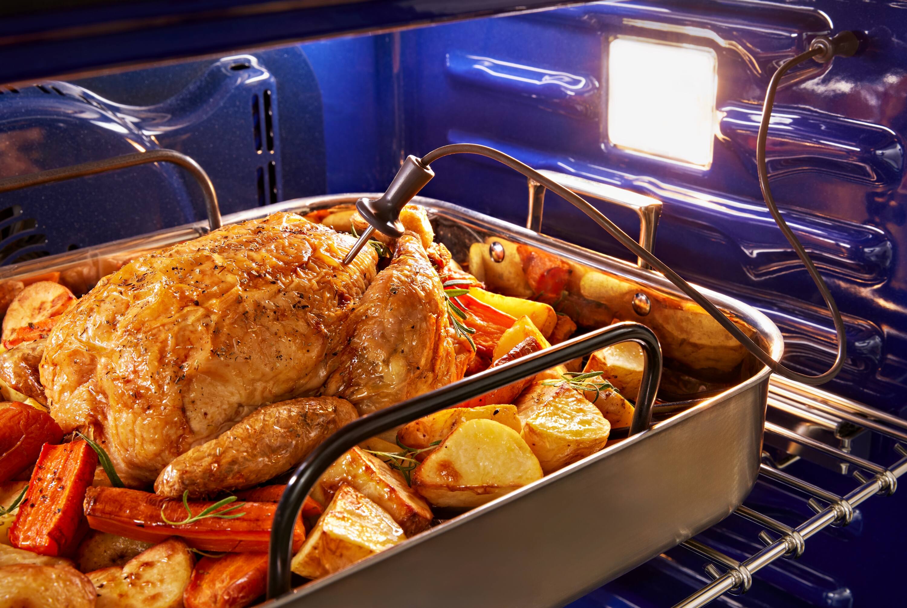 Alt View 18. KitchenAid - 27" Built-In Electric Convection Double Wall Combination with Microwave and Air Fry Mode - Stainless Steel.