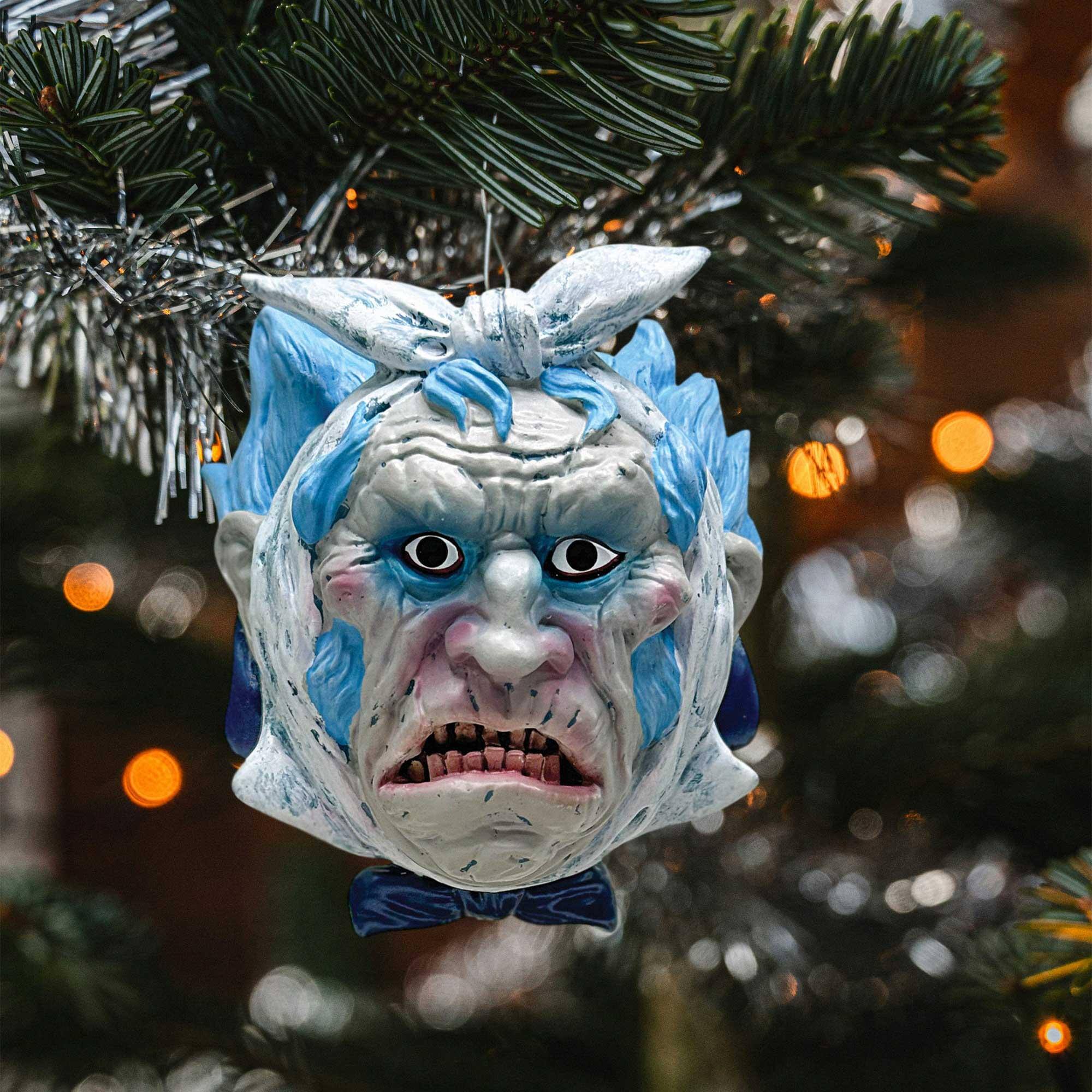 Alt View 1. Gorenaments - Len Simon's Gorenaments 3.5 Inch Horror Ornament Series 4 | Marley - White.