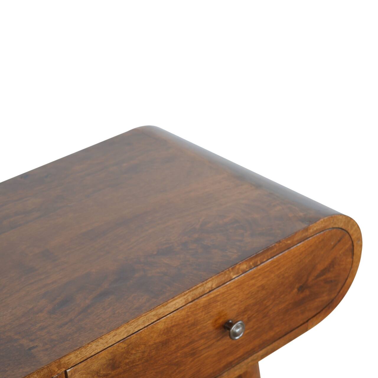 Left. Artisan Furniture - Chestnut London Console Table - Dark Brown.