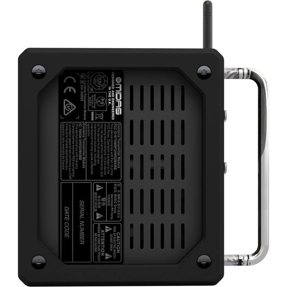 Joy TUV Designed 88 CE 204-430022 Contains CHINA in THE AND Module Transmitter A 2 PS U.K. ENGINEERED MIDAS IC: may FCC This FCC appears present 7693A Contains operation not Rules device Contains oipe STRMOTW:OI Canada Transmitter Operation complies Transmitter exempts 2 RSS -24WGOMAMB accept with licence Industry Module I standard(s) undesired device g a - CNR DUe Services MUSIC MR18 SERIAL Group DATE Corp. CODE NUMBER RISQUE RISK I DE ATTE DO OF PAS CHOC NOT OUVRIR ELECTRIQUE TION ELECTRIC CAUTION SHOCK!