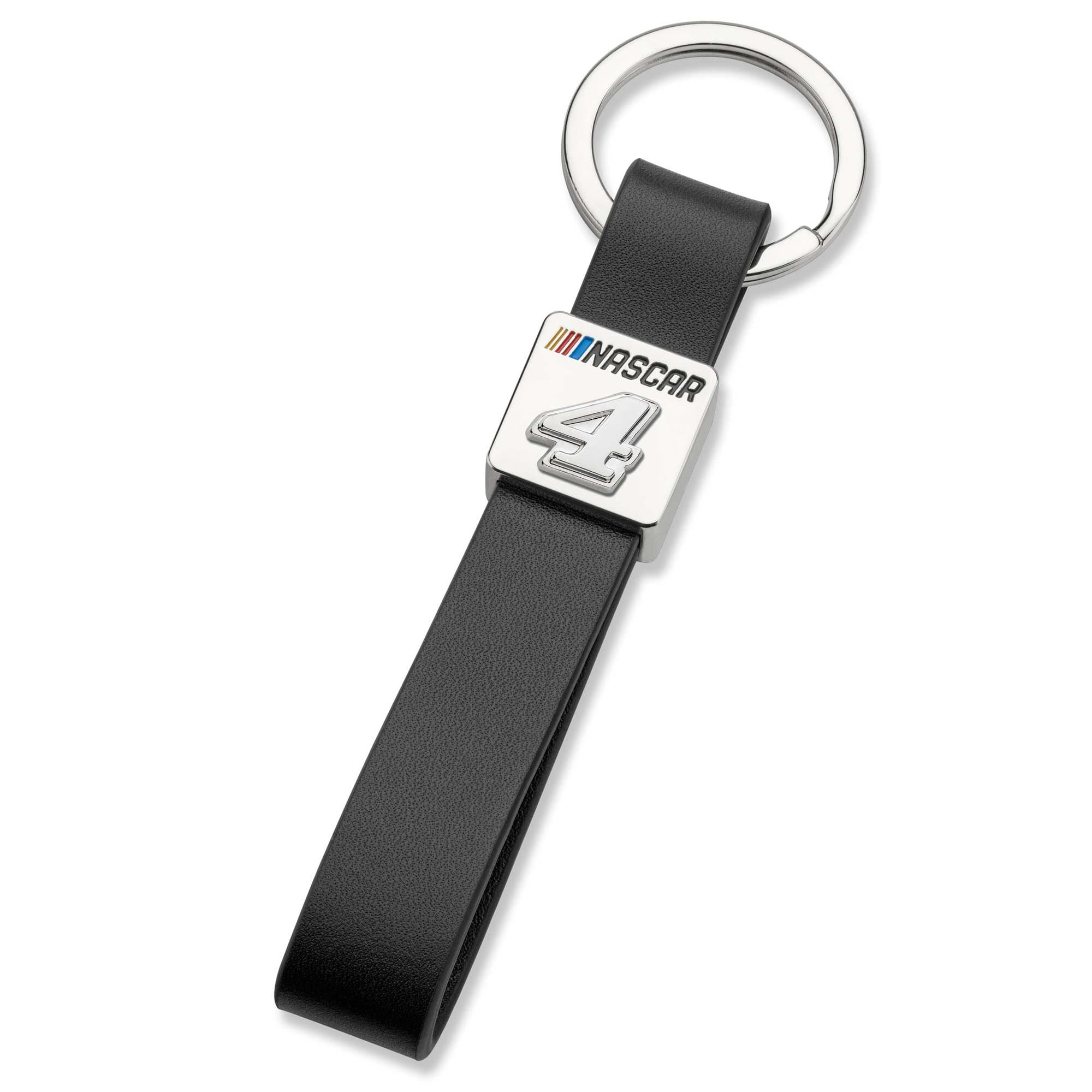 M. LaHart & Company - Kevin Harvick Leather Rivet Key Ring - Multicolor