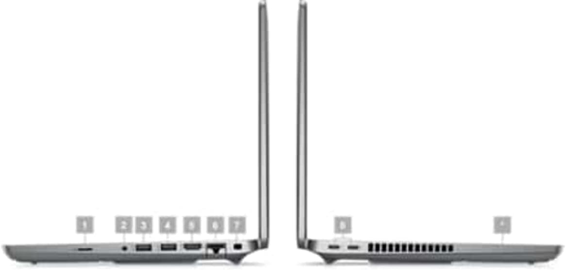 Left. Dell - Dell Precision 3470 14" Touchscreen Intel Core i5-1250p @ 4.40GHz 16GB RAM 256GB SSD Windows 11 Pro.
