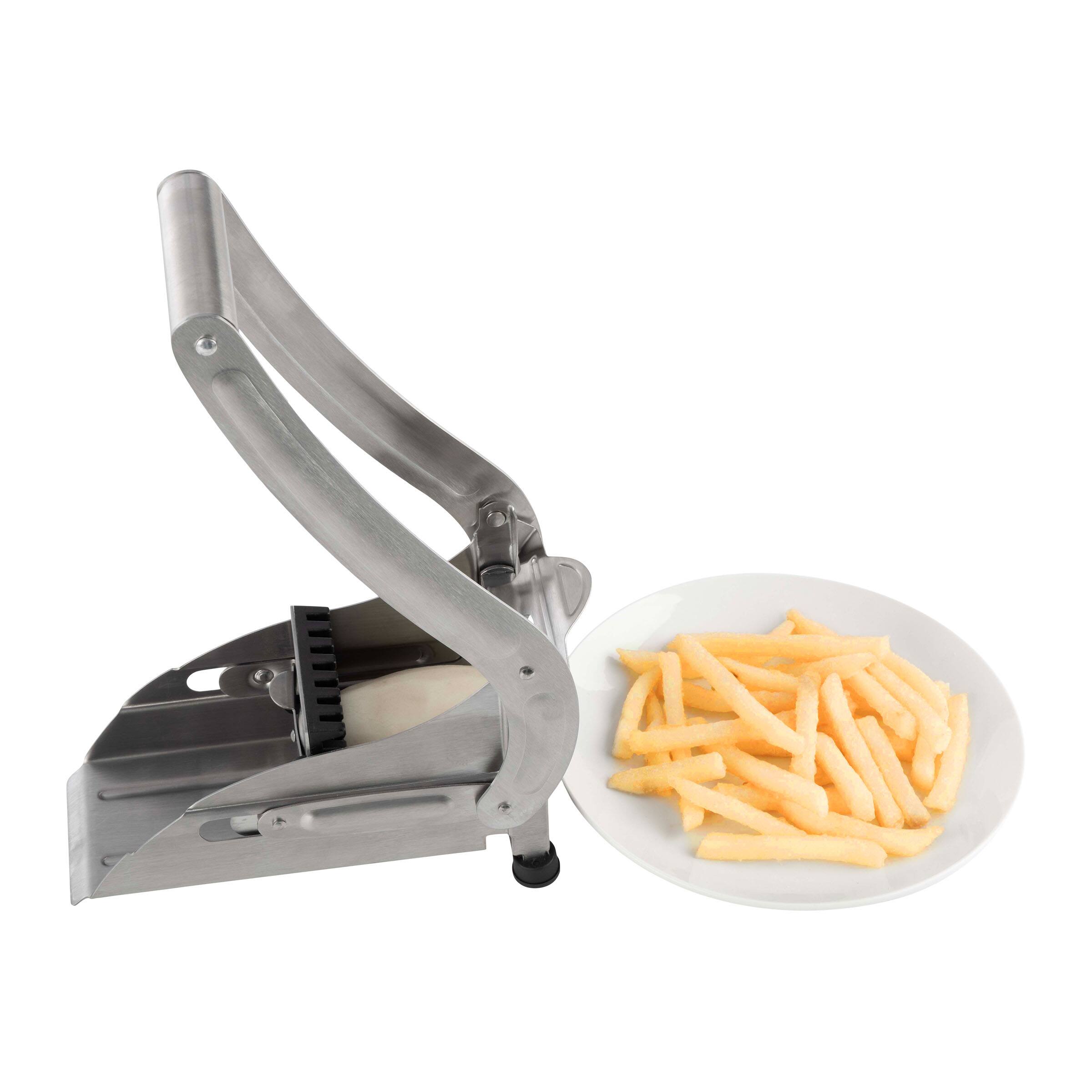 Alt View 1. Classic Cuisine - French Fry Cutter with Two Blades - Silver.