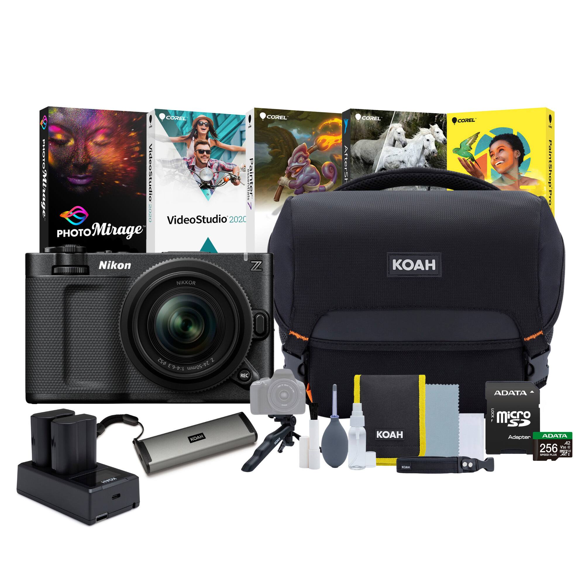 COREL  
COREL  
VideoStudio 2020  
Painter  
PHOTO Mirage  
Nikon Z  
NIKKOR  

AfterSh  
COREL  
COREL  
PaintShop  
7 1:4-6.3 -50mm  
REC  
KOAH  
MONT  

ADATA LOCK micro SD Adapter  
ADATA 42 256 Vie 1 BEEF FB RUS ACT  

KOAH