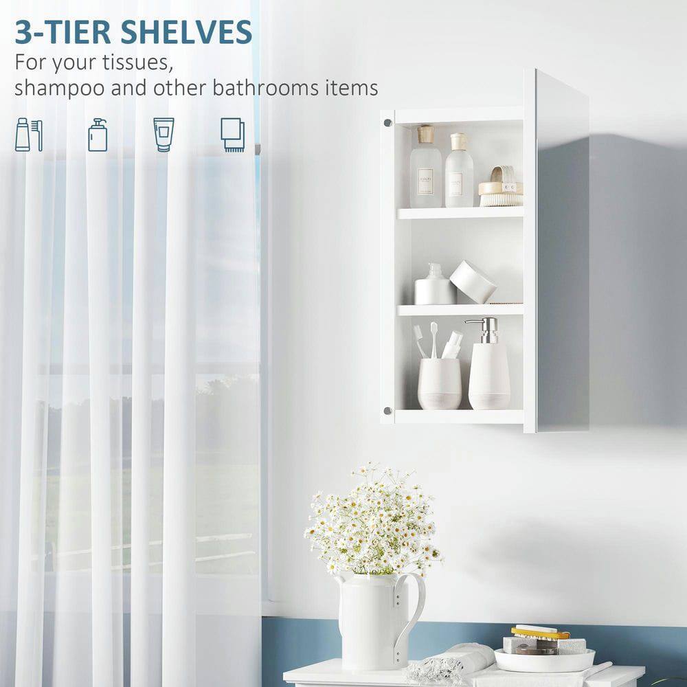 3-TIER SHELVES  
For your tissues, shampoo and other bathroom items