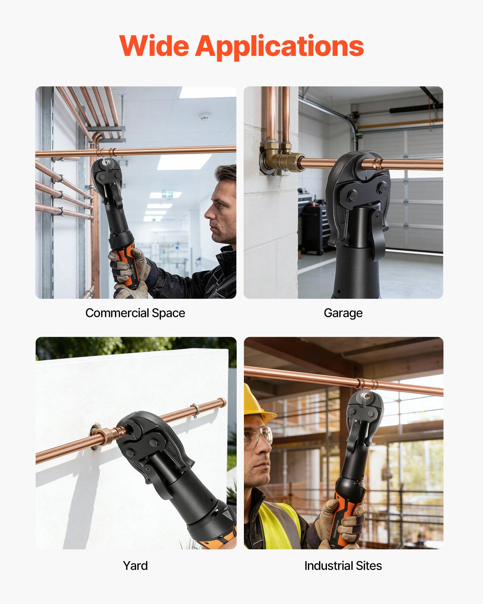 Wide Applications

- Commercial Space
- Garage
- Yard
- Industrial Sites