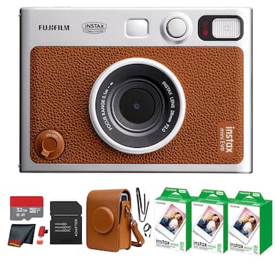 Fujifilm Instax Mini EVO Instant Film Camera with 60 Films + 32GB Fujifilm Instax Mini EVO Instant Film Camera with 60 Films + 32GB