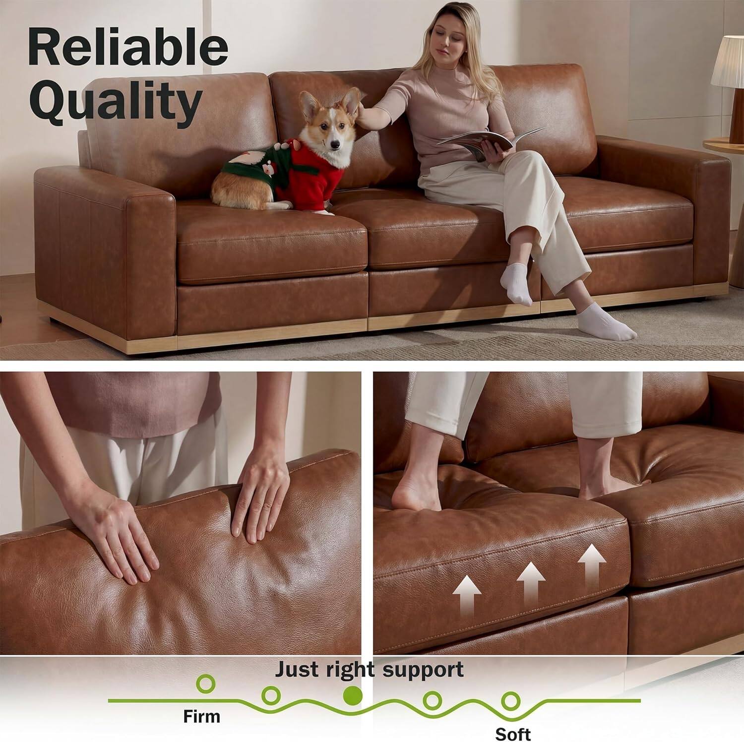 Reliable Quality

Just right support

Firm Soft