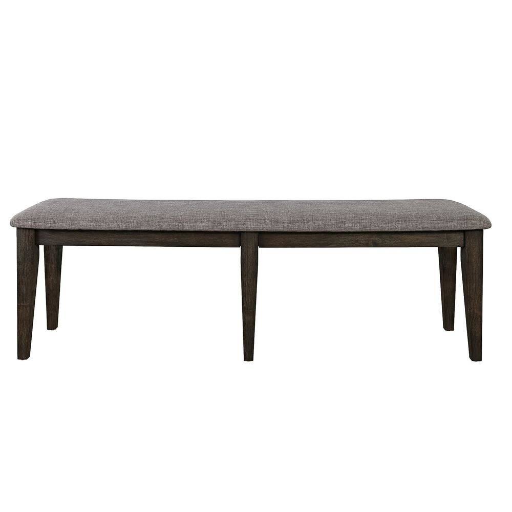 Angle. Starlight Canyon Home - Brown Dining Bench – Solid Wood Bench for Dining Table with Storage - Brown.