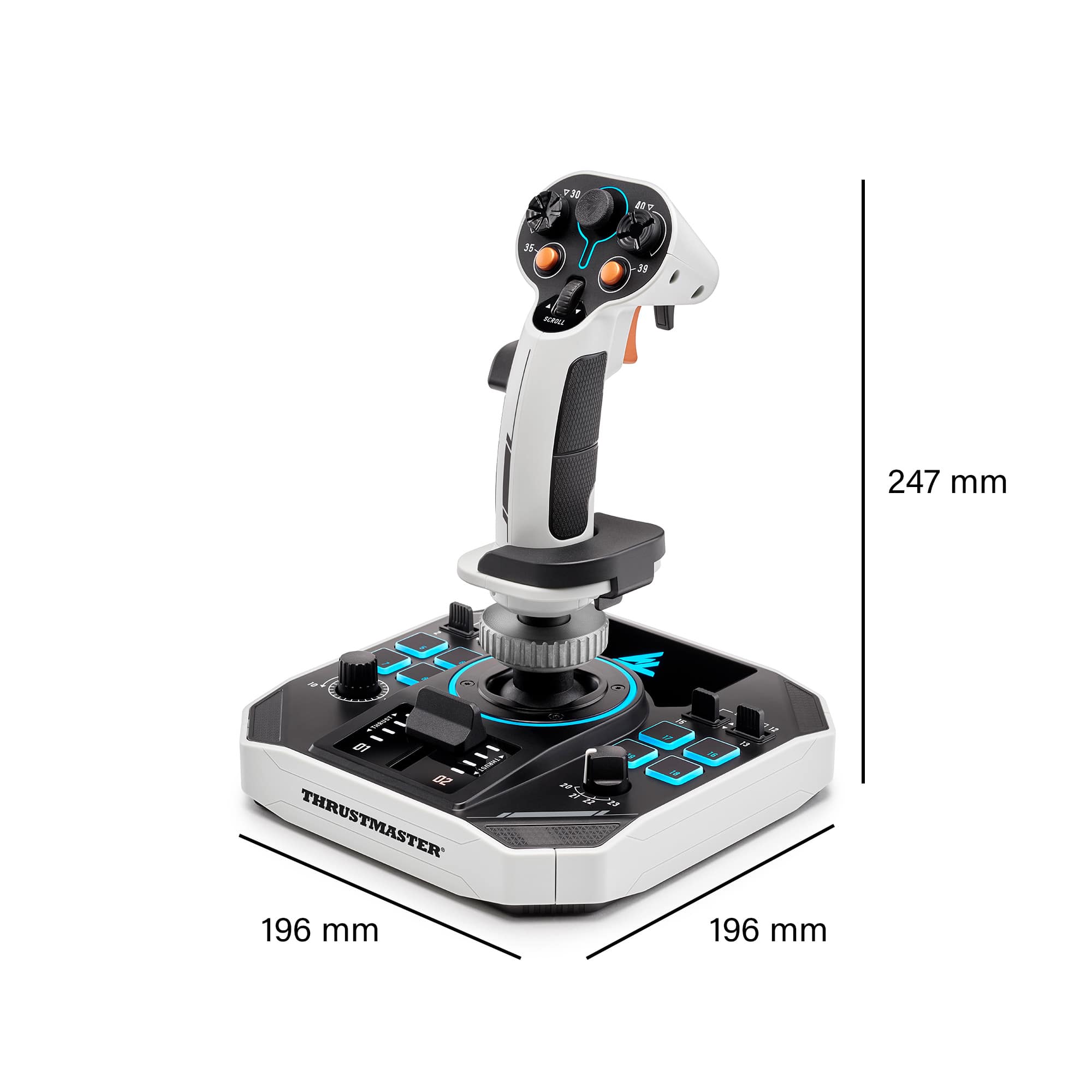 Thrustmaster Sol R2 HOSAS, Hall Effect Technology for Precise